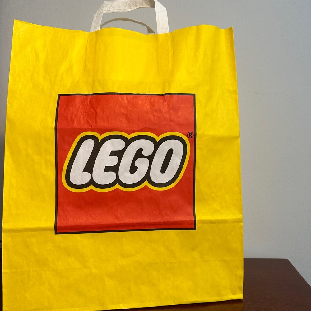 LEGO store shopping bag - paper